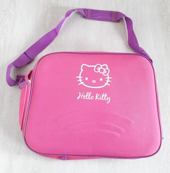 Superfin Hello Kitty axelväska, rosa