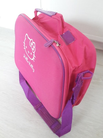 Superfin Hello Kitty axelväska, rosa