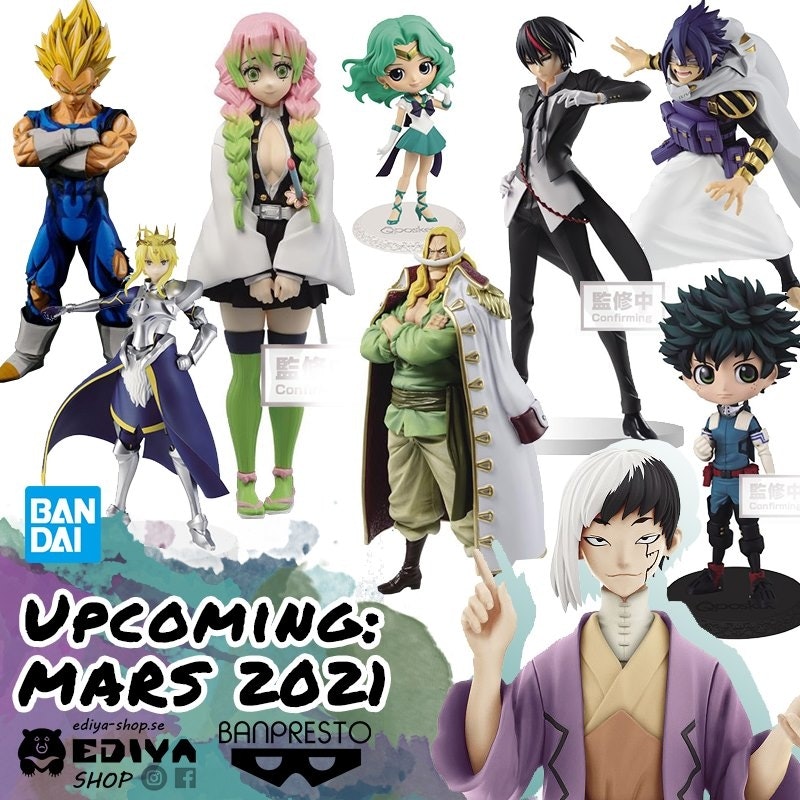Banpresto New Figures in March 2021