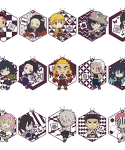 Demon Slayer: Kimetsu no Yaiba Ichibansho Orenu Kokoro to Yaiba de Susume Rubber Key Chain (B)