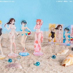 Rent A Girlfriend Swimsuit and Girlfriend Acrylic Stand Mami Nanami