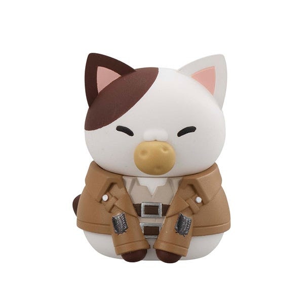 Attack on Titan Mega Cat Project Gathering Scout Regiment Box of 8 Figures (With Gift)
