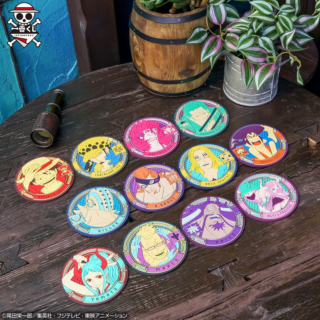 One Piece Ichibansho Wano Kuni Vol.3 Rubber Coaster (C)