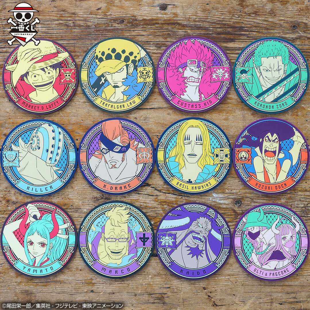 One Piece Ichibansho Wano Kuni Vol.3 Rubber Coaster (G)