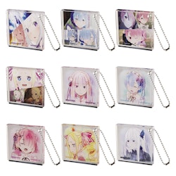 Re:Zero Ichibansho Rejoice That There's A Lady In Each Arm Acrylic Keychain (C)