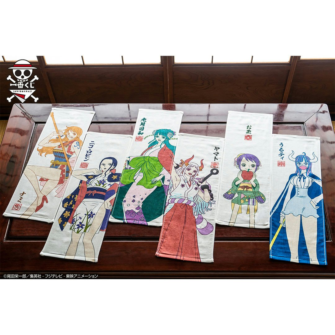 One Piece Ichibansho Girl's Thin Towel (C)