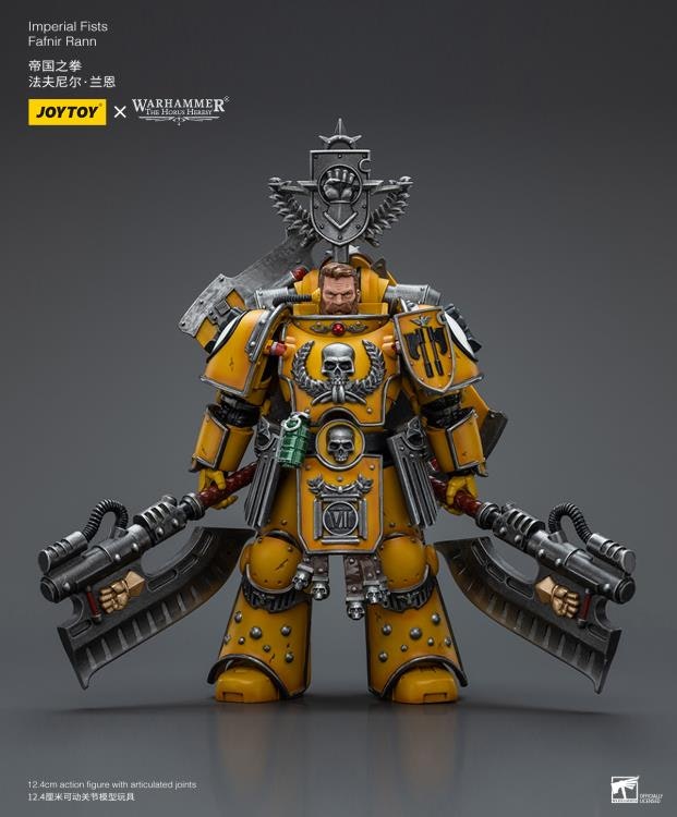 Warhammer: The Horus Heresy Imperial Fists Legion Praetor with Power Sword 1/18 Scale Action Figure