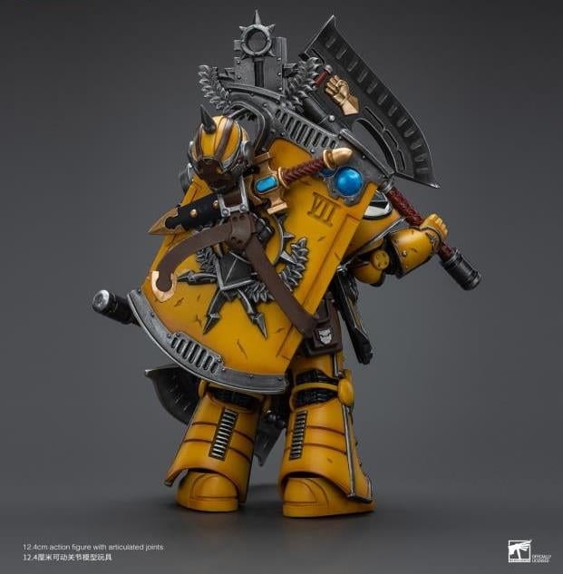 Warhammer: The Horus Heresy Imperial Fists Legion Praetor with Power Sword 1/18 Scale Action Figure