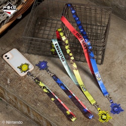 Splatoon 3 Ichibansho Squid (Yellow) / Neck Strap for Smartphone