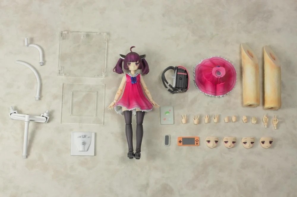 Tohoku Zunko Project Plafia Tohoku Kiritan 1/12 Scale Model Kit