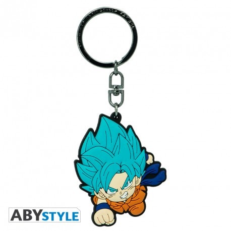 Dragon Ball SSGSS Goku PVC Keychain