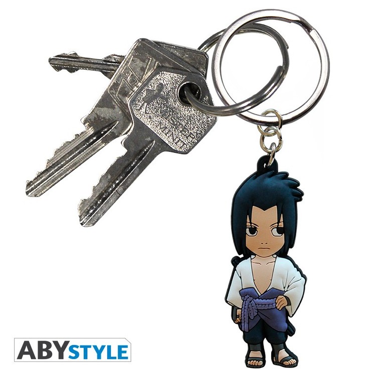 Naruto Shippuden Sasuke PVC Keychain