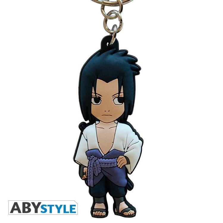 Naruto Shippuden Sasuke PVC Keychain