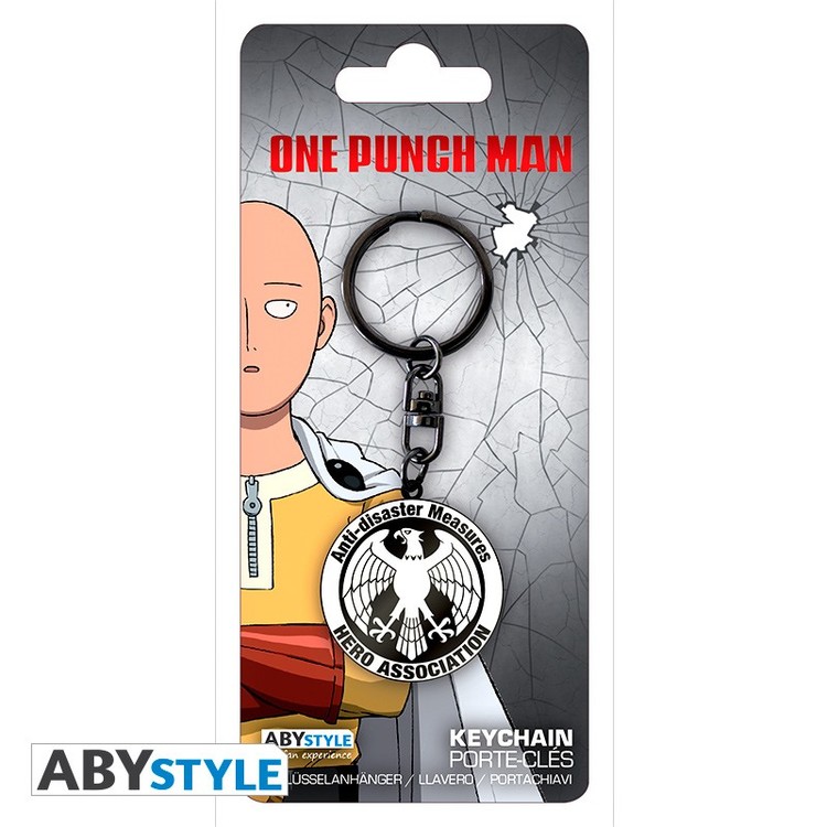 One Punch Man Hero Association Keychain