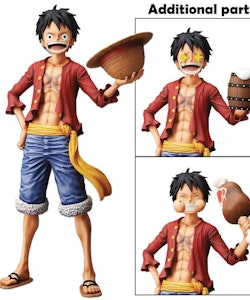 One Piece Monkey D. Luffy Grandista Nero