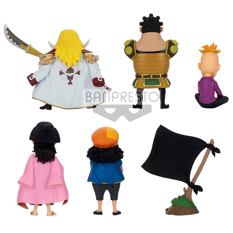 One Piece WCF Wano Kuni Kaisouhen Vol.3 Set of 6 Figures