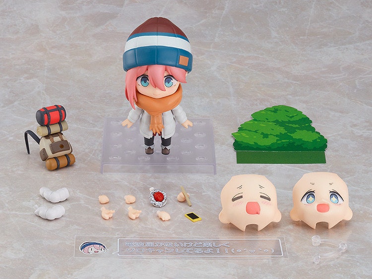 Laid-Back Camp Nendoroid Nadeshiko Kagamihara: Solo Camp Ver.