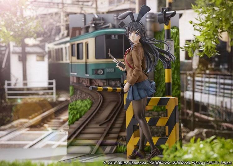 Rascal Does Not Dream of Bunny Girl Senpai Mai Sakurajima (Enoden Ver.) Shibuya Scramble Figure