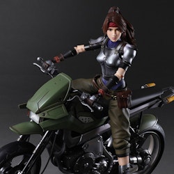 Final Fantasy VII Remake Play Arts Kai Jessie & Motorcycle Set