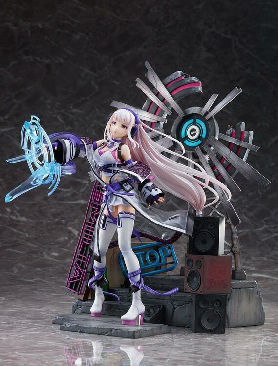 Re:Zero Emilia (Neon City Ver.) Shibuya Scramble Figure