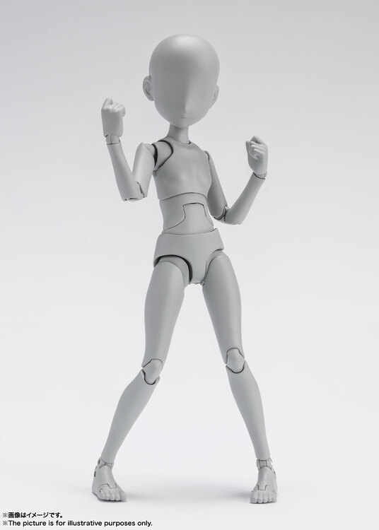 Body Chan Ken Sugimori Edition DX Set (Gray Color Ver.) S.H.Figuarts