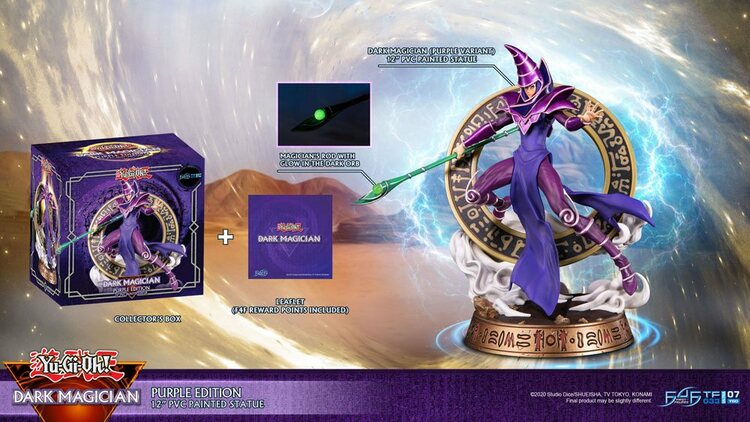 Yu-Gi-Oh! Dark Magician (Purple Version)