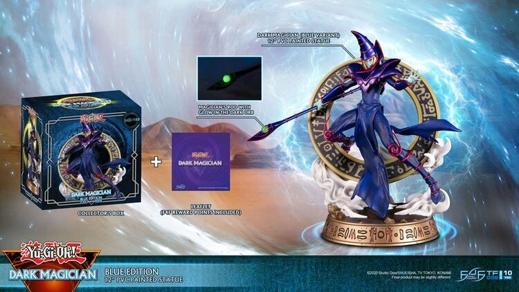 Yu-Gi-Oh! Dark Magician (Blue Version)