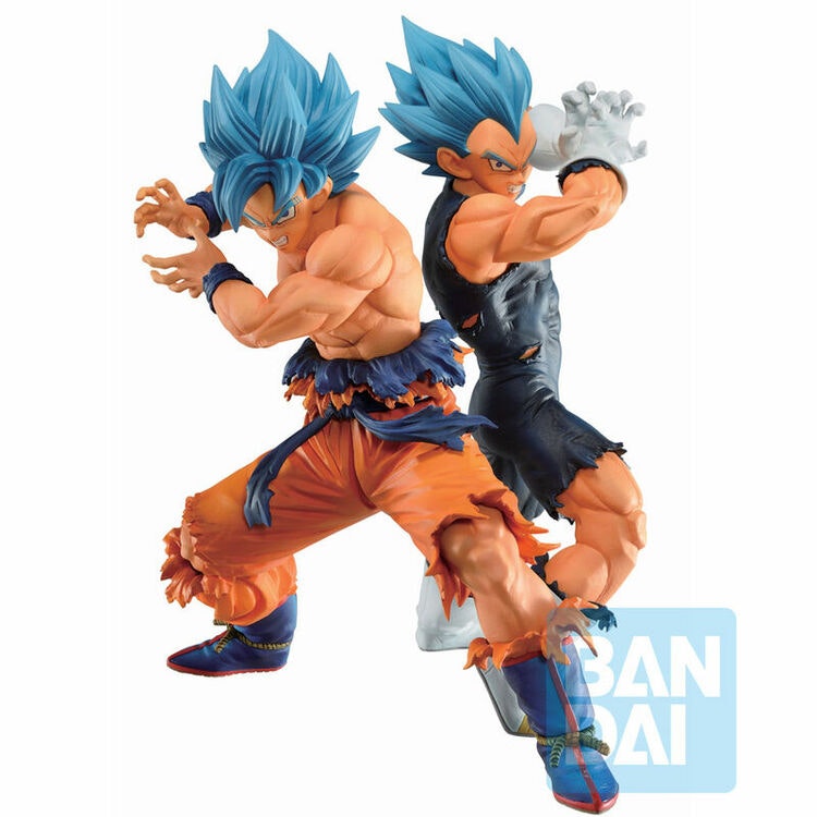 Dragon Ball SSGSS Goku & SSGSS Vegeta Ichibansho - VS Omnibus Super