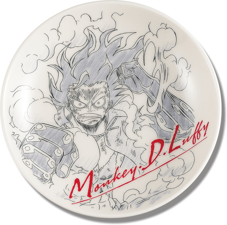 One Piece Decorative Porcelain Plate - Ichibansho - Ex Devils (D)