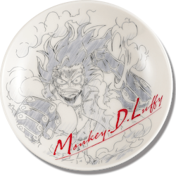 One Piece Decorative Porcelain Plate - Ichibansho - Ex Devils (D)