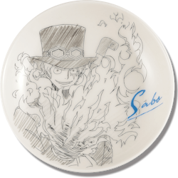 One Piece Decorative Porcelain Plate - Ichibansho - Ex Devils (E)