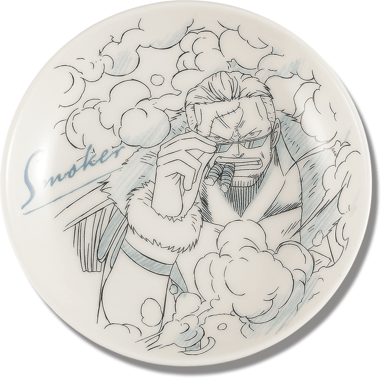 One Piece Decorative Porcelain Plate - Ichibansho - Ex Devils (G)