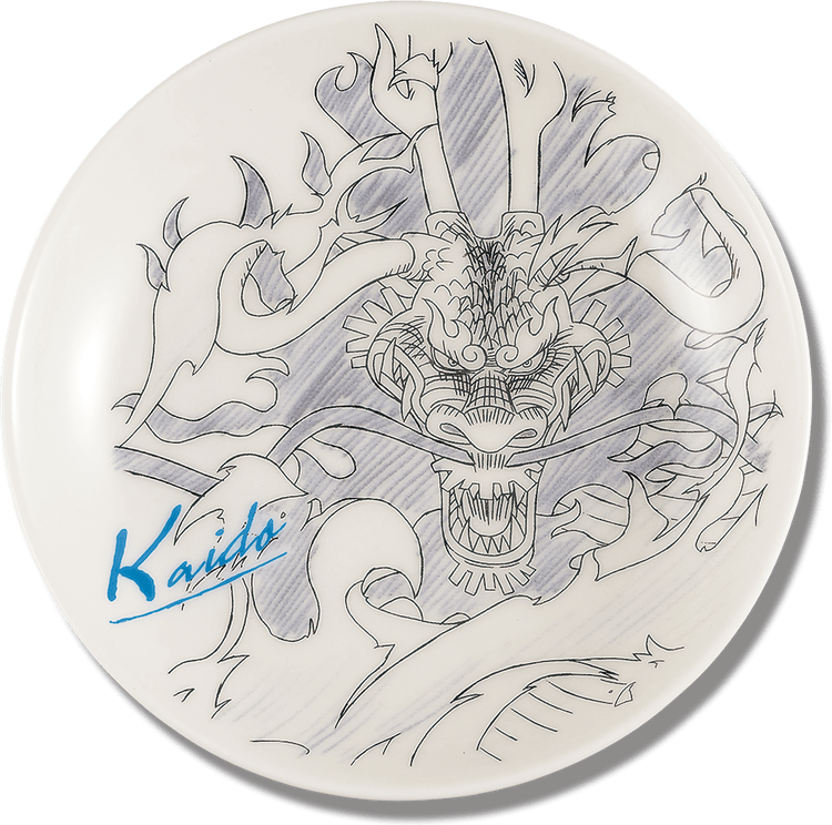 One Piece Decorative Porcelain Plate - Ichibansho - Ex Devils (I)