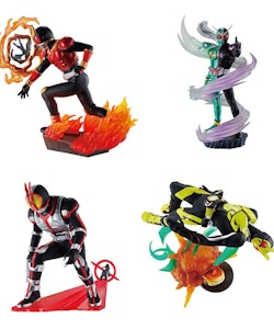 Kamen Rider Petitrama Boxed Set of 4 Figures