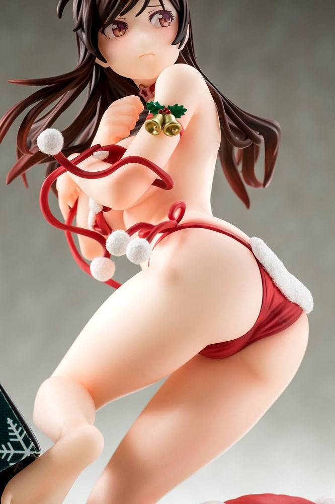 Rent a Girlfriend Mizuhara Chizuru in a Santa Claus Bikini De Fluffy