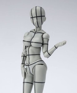 Body Chan Kentaro Yabuki Wireframe (Gray Color Ver.) S.H.Figuarts