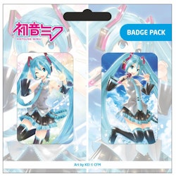 Hatsune Miku Pin Badges 2-Pack Set A