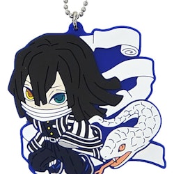 Demon Slayer: Kimetsu no Yaiba Ichibansho Yaiba wo Furui Kokoro wo Moyase Rubber Strap (L)