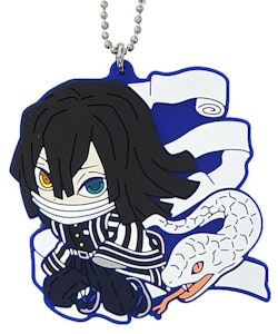 Demon Slayer: Kimetsu no Yaiba Ichibansho Yaiba wo Furui Kokoro wo Moyase Rubber Strap (L)