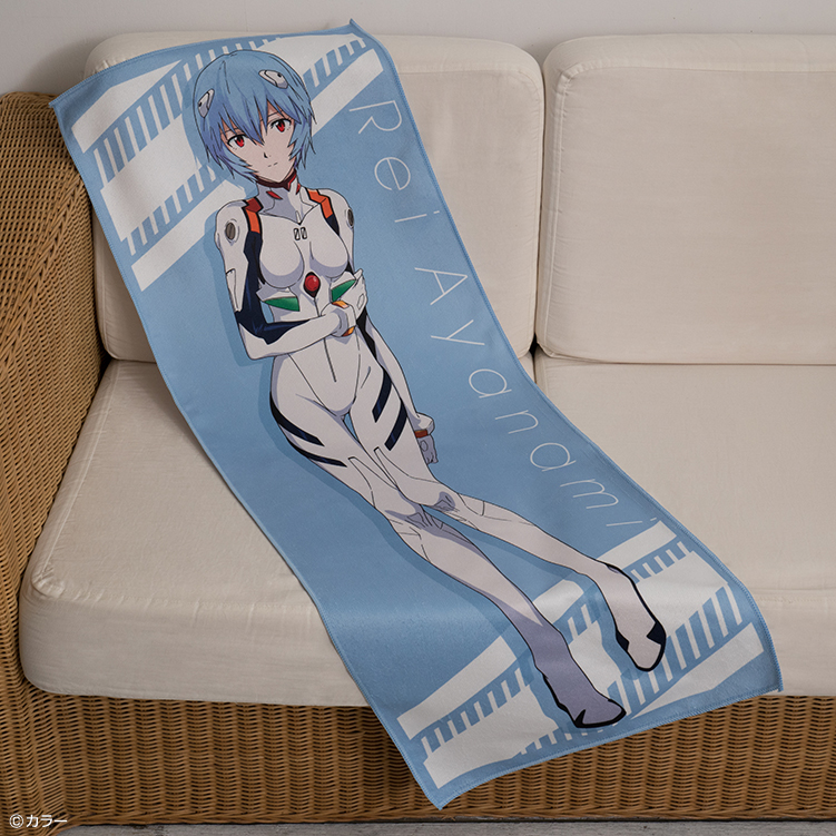 Evangelion Rei Ayanami Full Color Towel