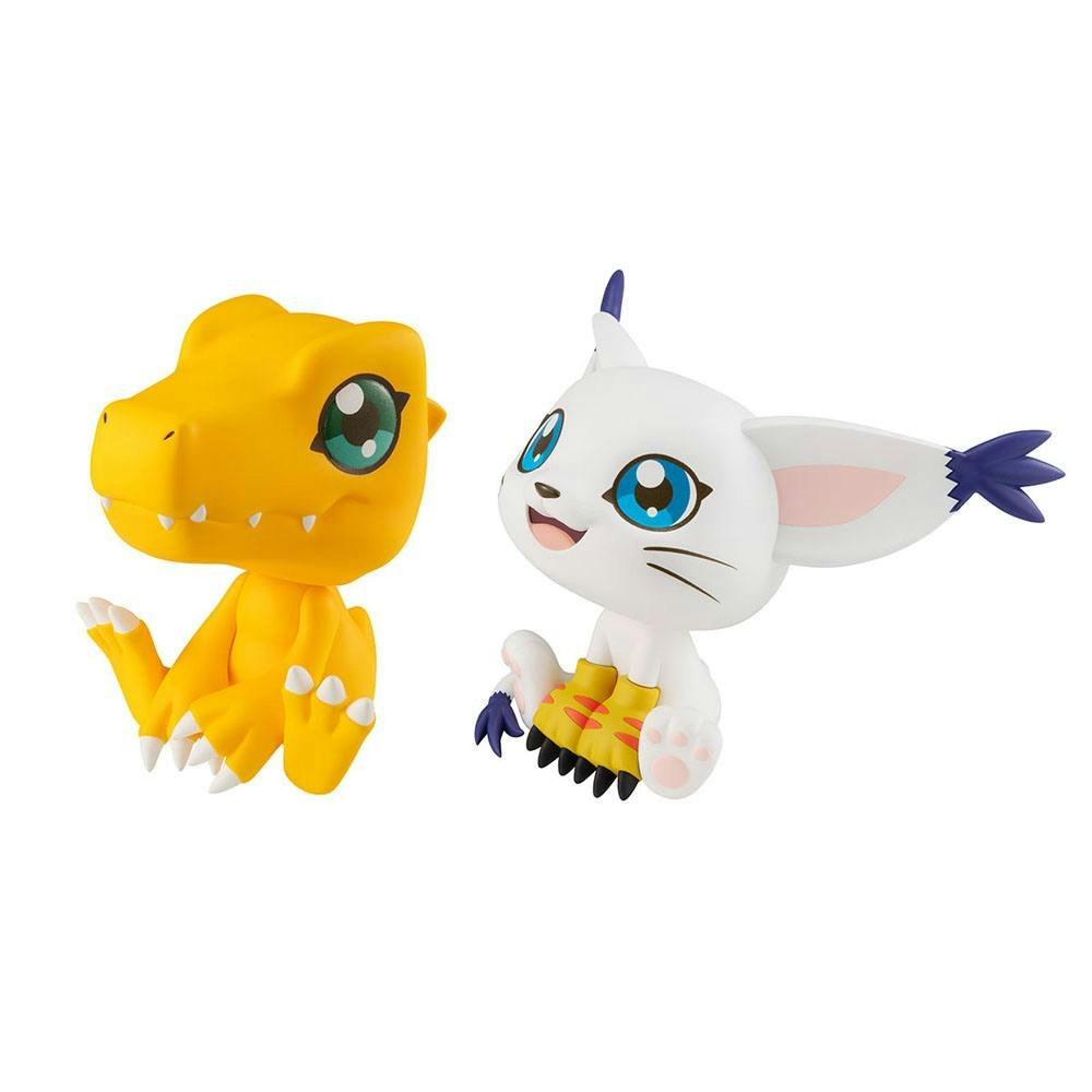 Digimon Adventure Look Up Agumon & Tailmon Set (With Bonus)