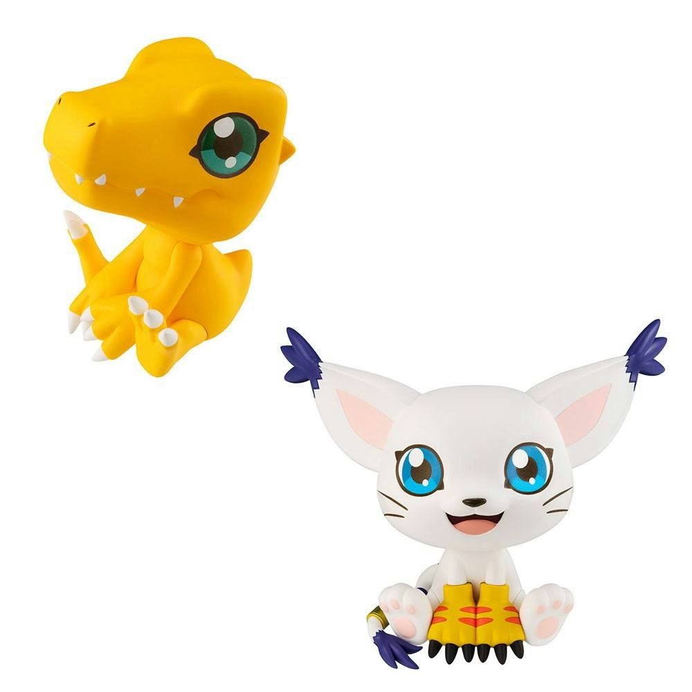 Digimon Adventure Look Up Agumon & Tailmon Set (With Bonus)