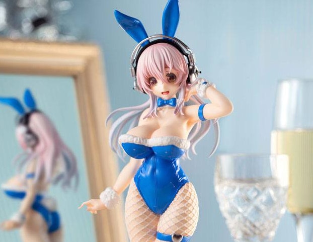 Super Sonico BiCute Bunnies Super Sonico (Blue Rabbit Ver.)