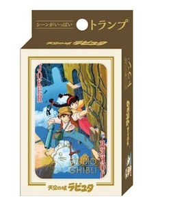 Studio Ghibli Castle in the Sky Playing Cards