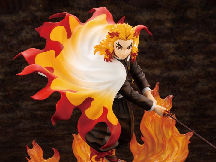 Demon Slayer: Kimetsu no Yaiba ArtFX J Kyojuro Rengoku Bonus Edition