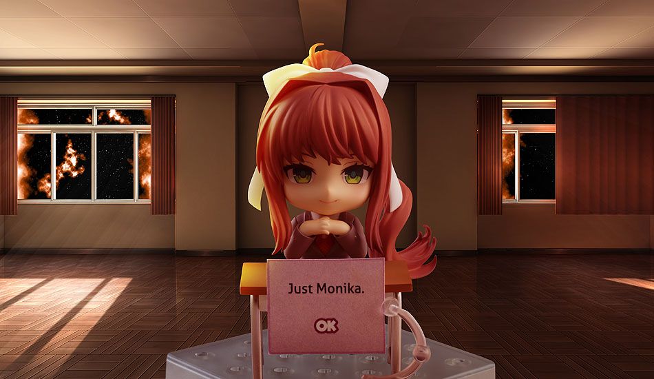 Doki Doki Literature Club! Nendoroid Monika