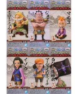 One Piece WCF Wano Kuni Kaisouhen Vol.3 Set of 6 Figures