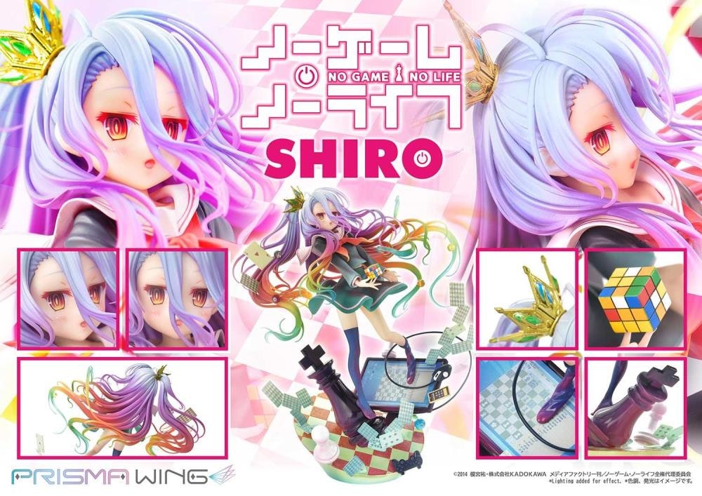 No Game No Life Prisma Wing Shiro