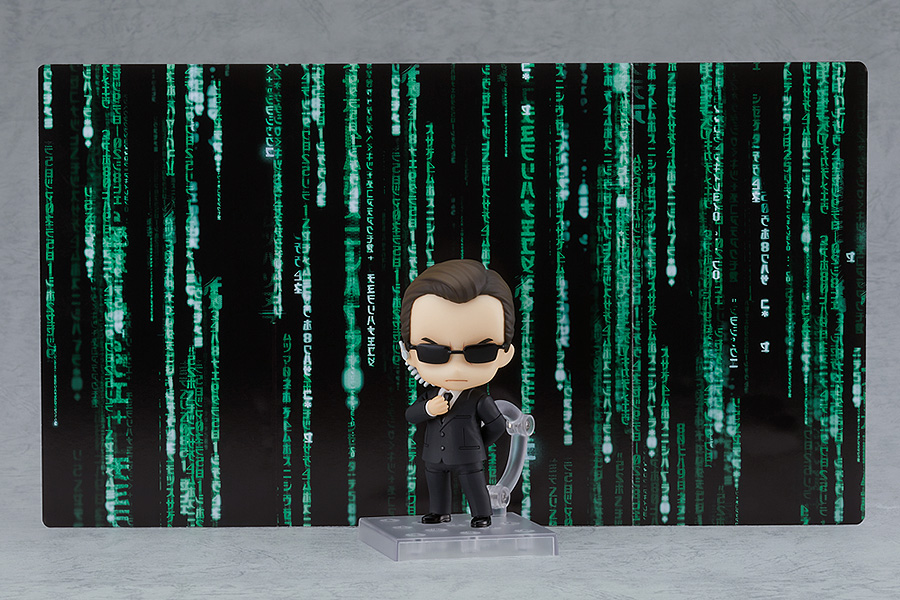 The Matrix Nendoroid Agent Smith
