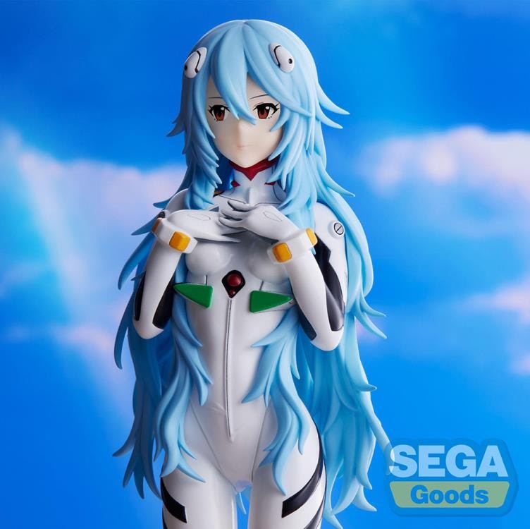 Rebuild of Evangelion Rei Ayanami (Long Hair Ver.) Super Premium Figure